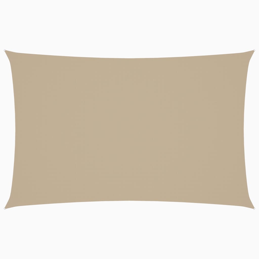 vidaXL Rectangular Oxford Sail Shade 2x2.5 m Beige - Image 18 of 127