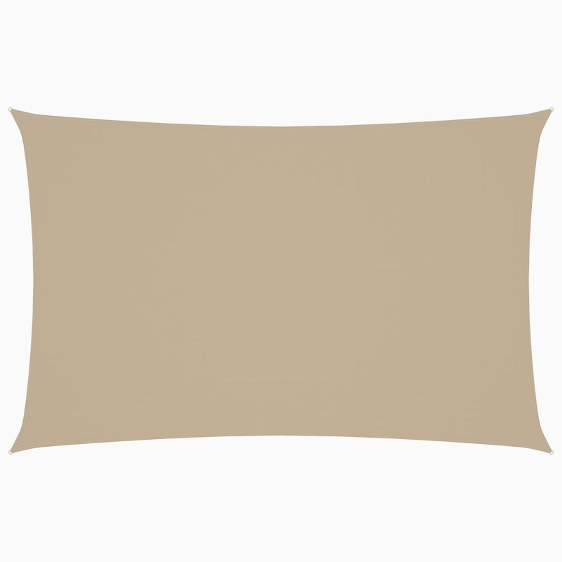 vidaXL Rectangular Oxford Sail Shade 2x2.5 m Beige - Image 18 of 127