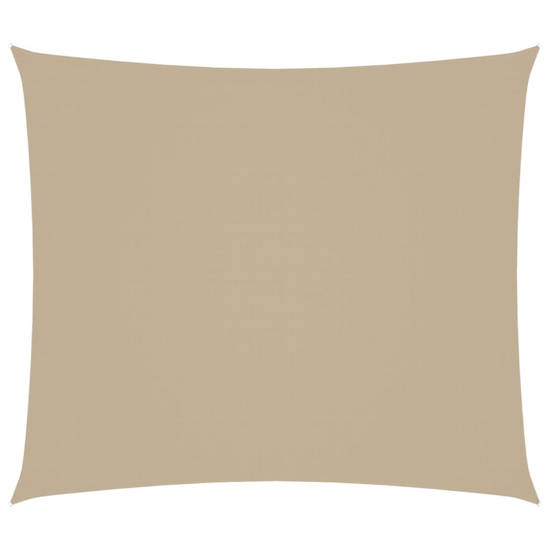 vidaXL Rectangular Oxford Sail Shade 2x2.5 m Beige - Image 21 of 127