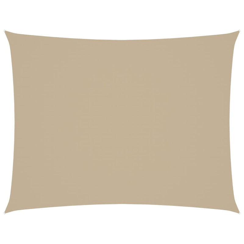 vidaXL Toldo Vela Rectangular Tejido Oxford PU 2,5x3 m Beige - Image 15 of 82