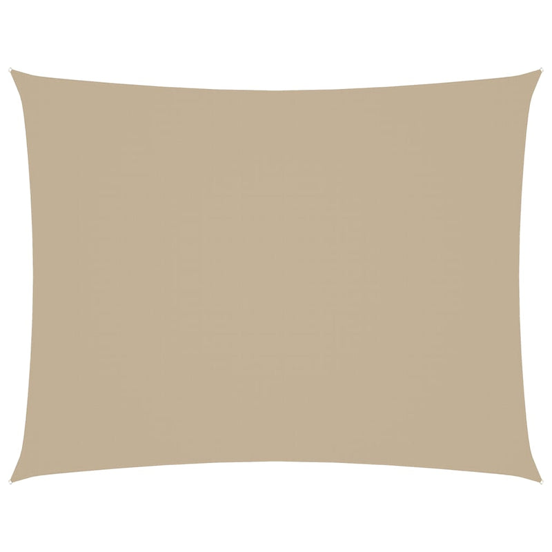 vidaXL Rectangular Oxford Sail Shade 2x2.5 m Beige - Image 25 of 127
