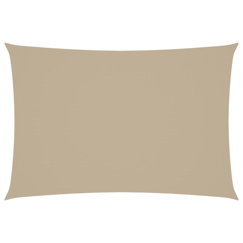 vidaXL Toldo Vela Rectangular Tejido Oxford PU 2,5x3 m Beige - Image 11 of 82