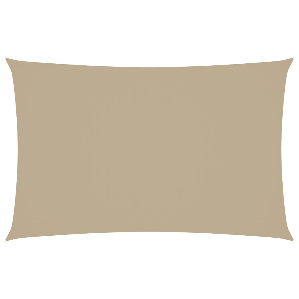 vidaXL Rectangular Oxford Sail Shade 2x2.5 m Beige - Image 27 of 127
