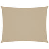 vidaXL Oxford Rectangular Sail Shade, PU Coated Fabric, 3x4 m, Beige - Image 13 of 90