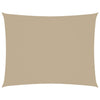 vidaXL Rectangular Sun Sail PU-Coated Oxford Fabric 3.5 x 5 m Beige - Image 7 of 55