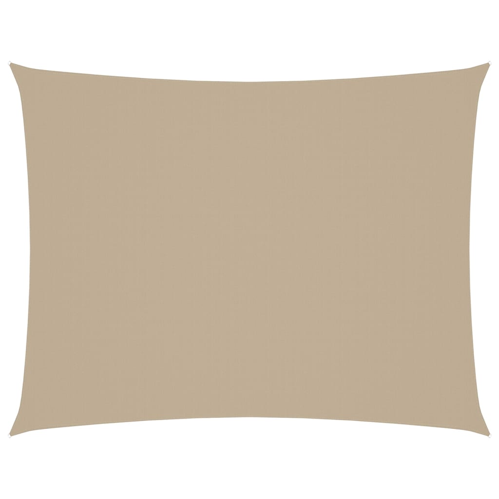 Parasole a Vela Oxford Rettangolare 5×6 m Beige - Image 2 of 10