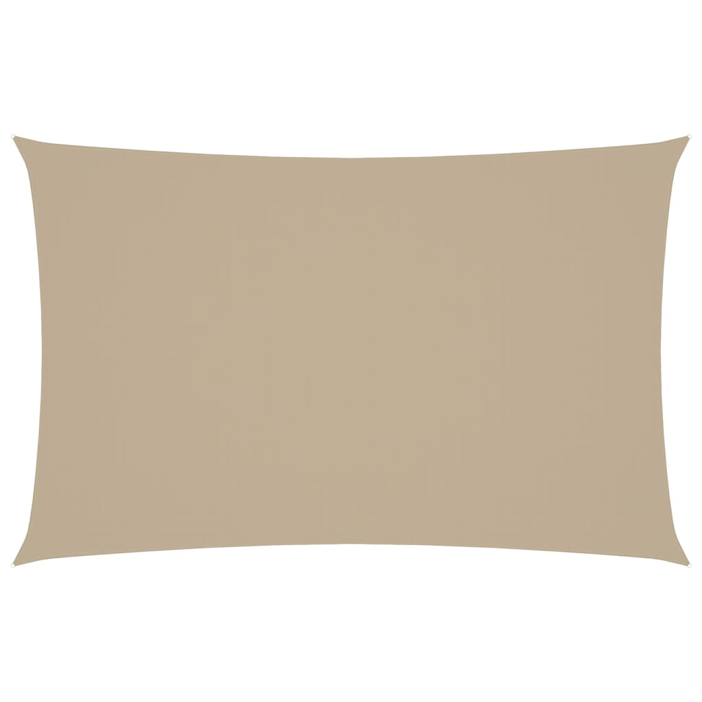 vidaXL Toldo Vela Rectangular Tejido Oxford PU 2,5x3 m Beige - Image 13 of 82