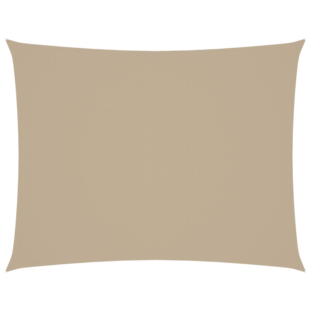 Parasole a Vela Oxford Rettangolare 6×7 m Beige - Image 2 of 9