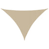 Parasole a Vela Triangolare in Tessuto Oxford 4×5×6,4 m Beige - Image 4 of 40