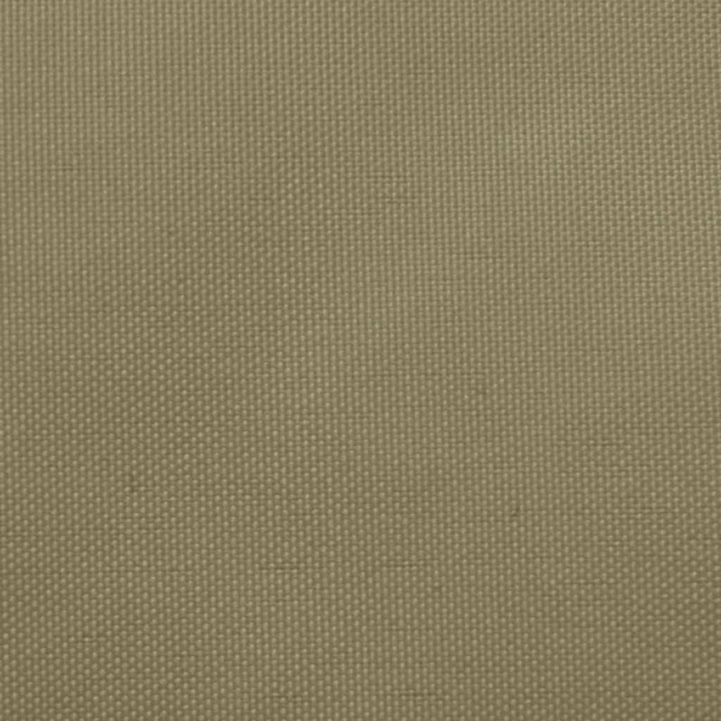 vidaXL Toldo vela trapezoidal de tela Oxford 2/4x3 m Beige - Image 2 of 4