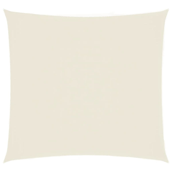 Parasole a Vela Quadrato in Tessuto Oxford 4,5 x 4,5 m Crema - immagine 2 | SolPatio