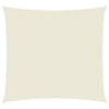 vidaXL Vela Parasole in Tela Oxford Quadrata 5x5 m Crema - Image 2 of 9