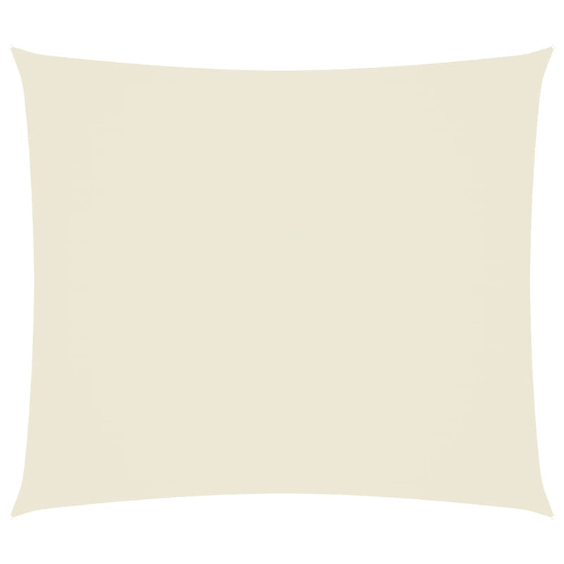 vidaXL Oxford Fabric Sail Shade, 2 x 2.5 m, Cream - Image 25 of 117