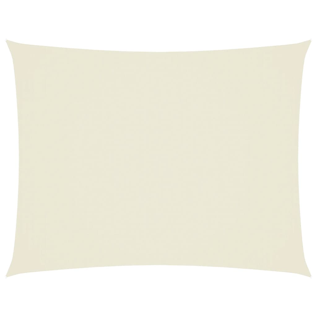 vidaXL Rectangular Oxford Fabric Sail Shade, 2 x 3 m, Cream - Image 18 of 126