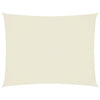vidaXL Oxford Fabric Sail Shade, 2 x 2.5 m, Cream - Image 16 of 117