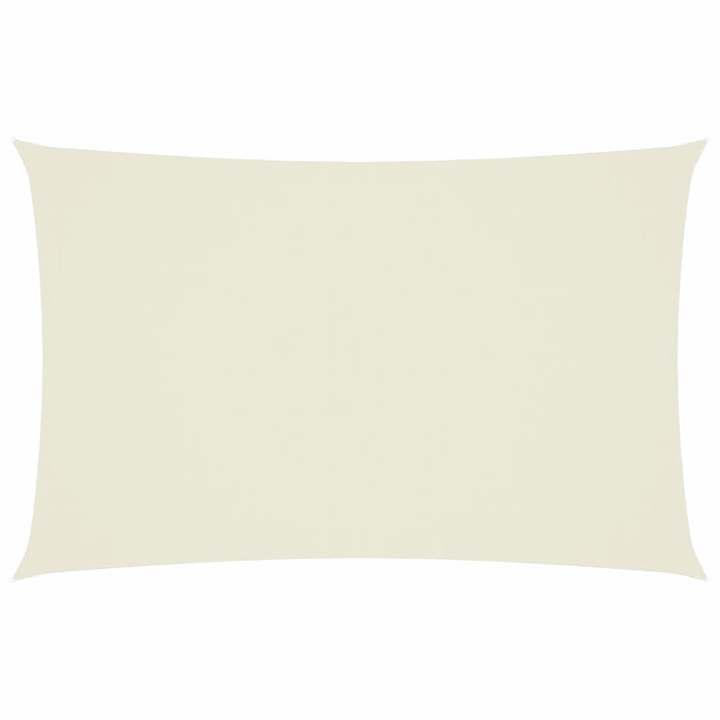 vidaXL Rectangular Oxford Fabric Sail Shade, 2 x 3 m, Cream - Image 16 of 126