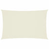 vidaXL Oxford Fabric Sail Shade, 2 x 2.5 m, Cream - Image 19 of 117