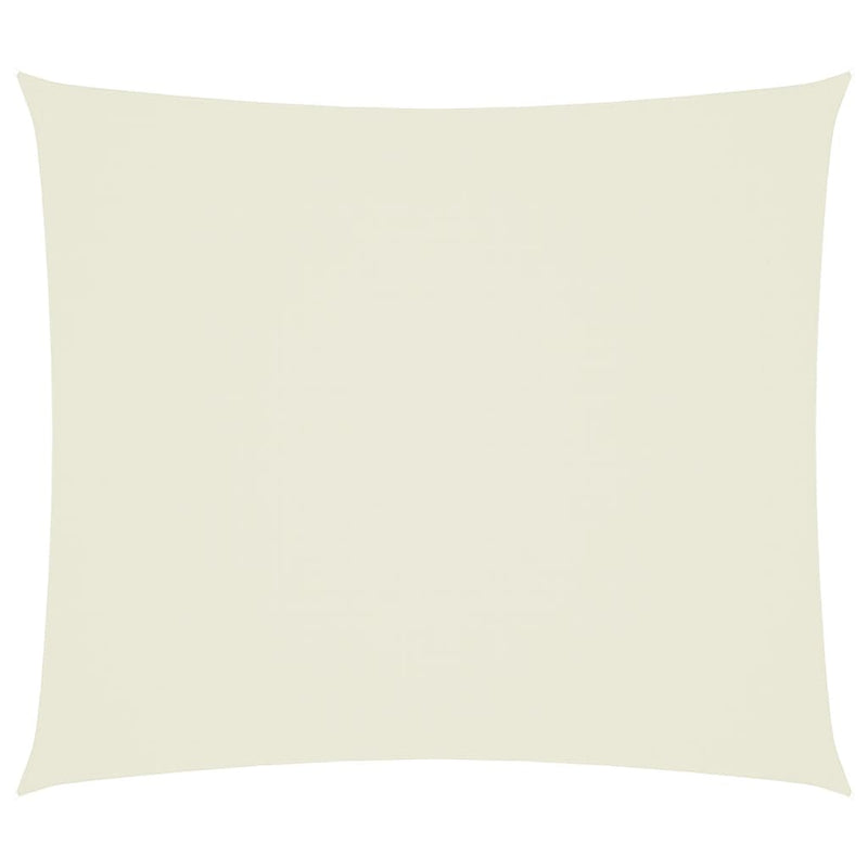 vidaXL Oxford Fabric Sail Shade, 2 x 2.5 m, Cream - Image 24 of 117