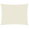 vidaXL Parasole a Vela Oxford Rettangolare 2,5x3,5 m Crema - Image 2 of 9