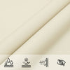 Parasole a Vela Rettangolare in Tessuto Oxford Rivestito in PU 2,5×4 m Crema - Image 13 of 21