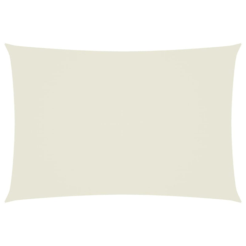 Parasole a Vela Oxford Rettangolare 2,5x4,5 m Crema - immagine 10 | SolPatio - Image 10 of 101