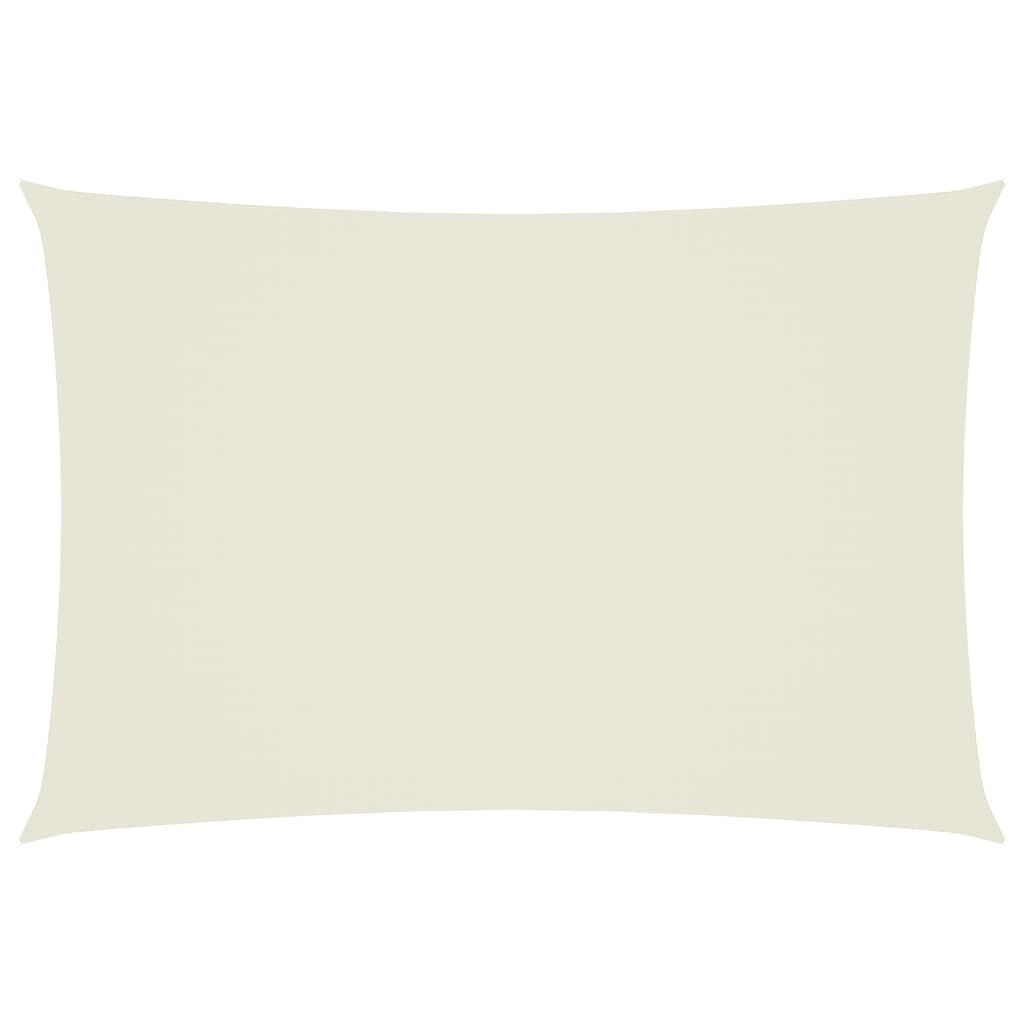 vidaXL Oxford Fabric Sail Shade, 2 x 2.5 m, Cream - Image 21 of 117
