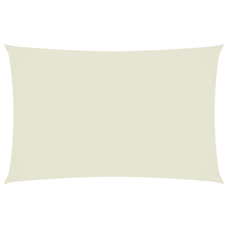 vidaXL Rectangular Oxford Fabric Sail Shade, 2 x 3 m, Cream - Image 28 of 126