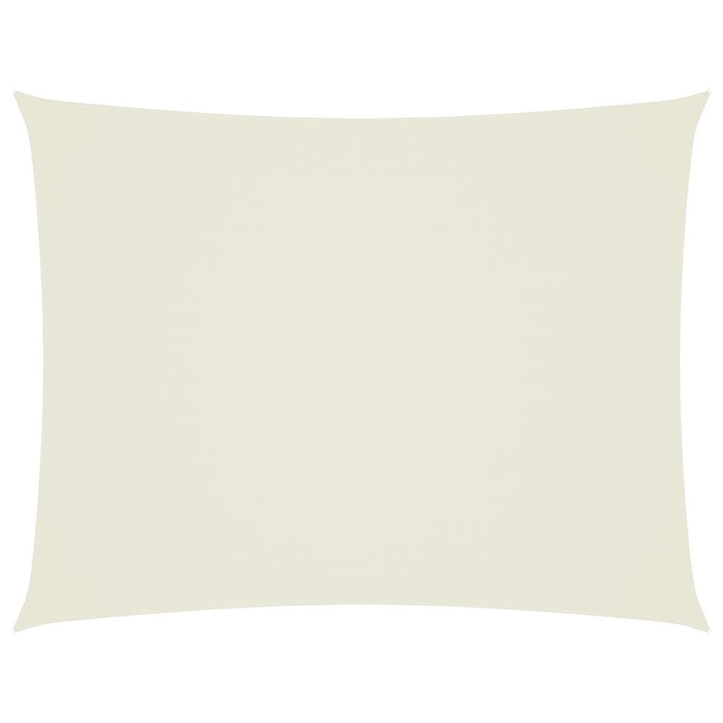 vidaXL Toldo vela rectangular de tela Oxford 3x4 m Crema - Image 20 of 90