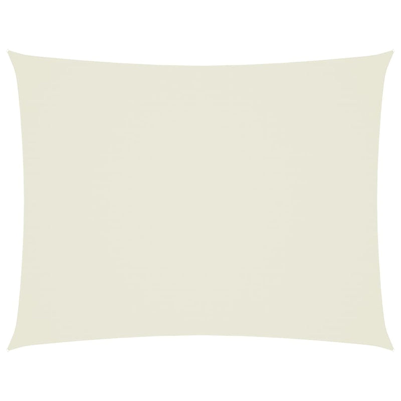 vidaXL Toldo vela rectangular de tela Oxford 3x4 m Crema - Image 20 of 90