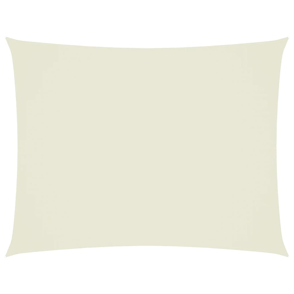 vidaXL Rectangular Oxford Fabric Sail Shade, 2 x 3 m, Cream - Image 22 of 126
