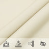 Parasole a Vela in Tessuto Oxford 3×6 m Crema - Image 7 of 9
