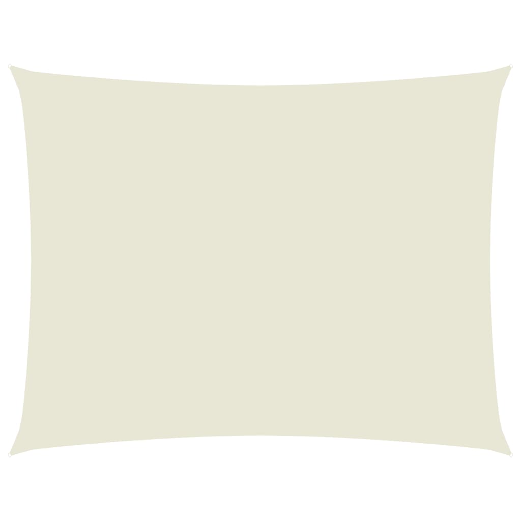 vidaXL Toldo vela rectangular de tela Oxford 3x4 m Crema - Image 14 of 90