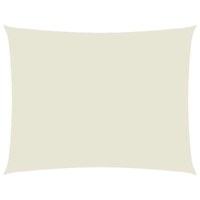 Parasole a Vela Oxford Rettangolare 2,5x4,5 m Crema - immagine 12 | SolPatio - Image 12 of 101