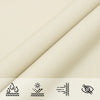 vidaXL Toldo vela rectangular de tela Oxford 3x4 m Crema - Image 59 of 90