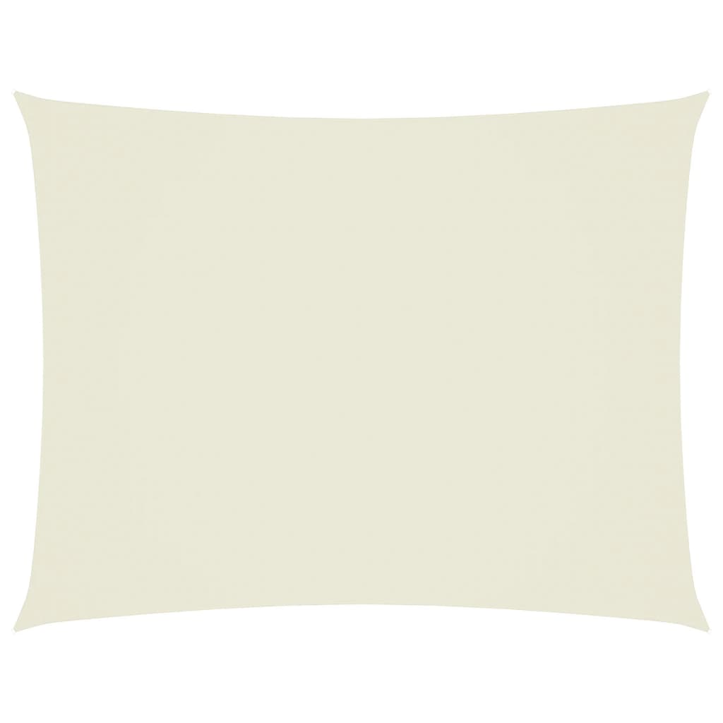 Toldo vela rectangular vidaXL de tela Oxford con revestimiento de PU 3,5x5 m crema - Image 2 of 9