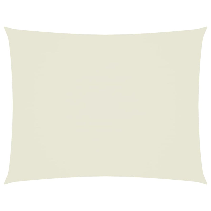 Parasole a Vela Oxford Rettangolare 2,5x4,5 m Crema - immagine 16 | SolPatio - Image 16 of 101