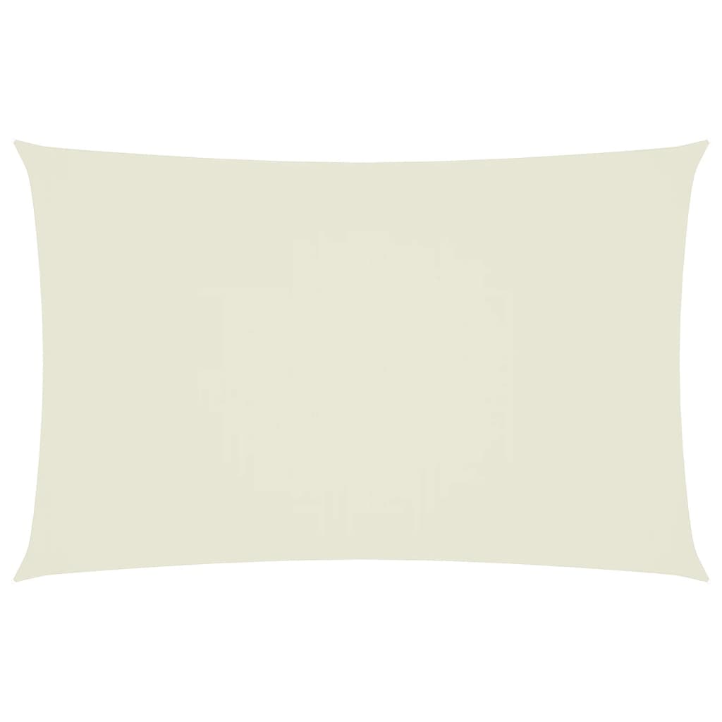 vidaXL Oxford Fabric Sail Shade, 2 x 2.5 m, Cream - Image 22 of 117