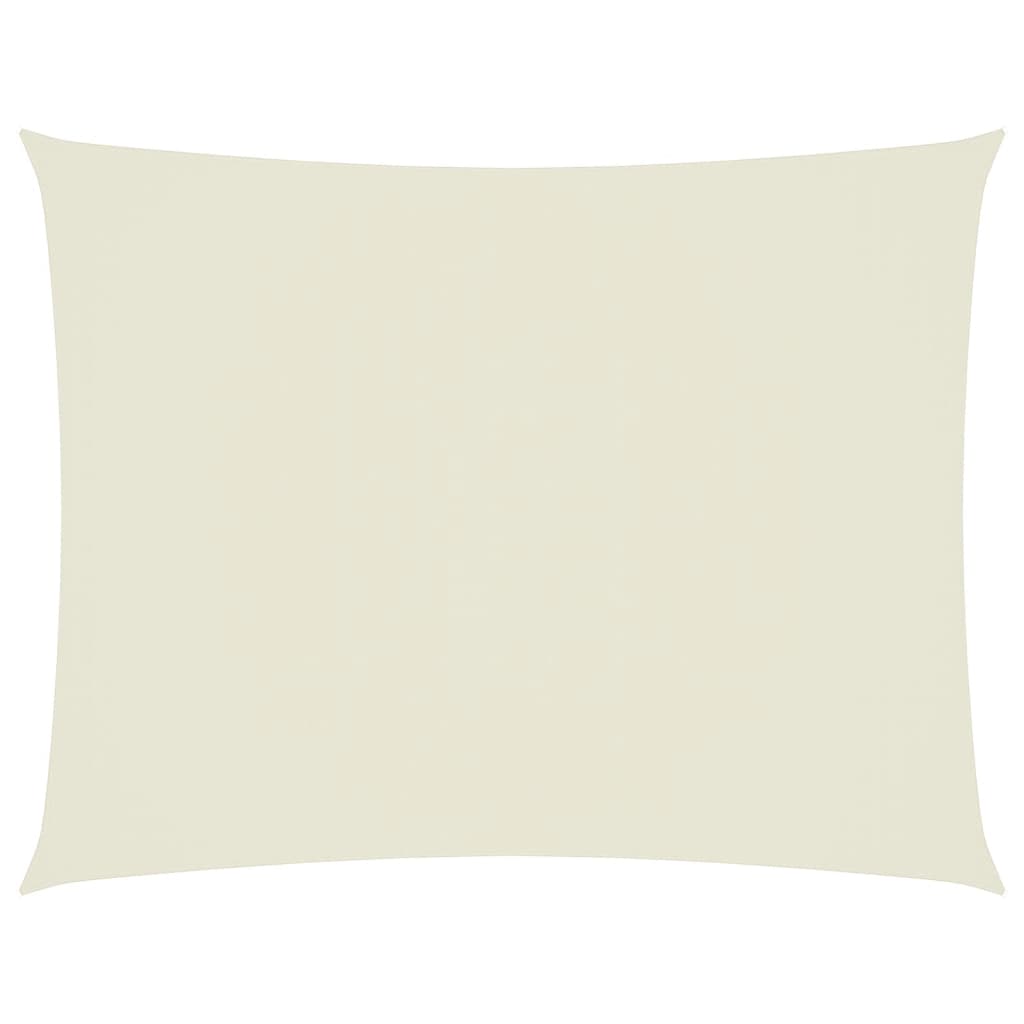 vidaXL Rectangular Oxford Fabric Sail Shade, 2 x 3 m, Cream - Image 24 of 126