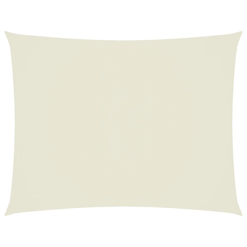 Parasole a Vela Oxford Rettangolare 2x5 m Crema - immagine 9 | SolPatio - Image 9 of 72