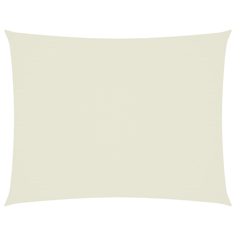 vidaXL Toldo vela rectangular de tela Oxford 3x4 m Crema - Image 17 of 90