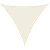 Parasole a Vela Triangolare in Tessuto Oxford 4×4×4 m Crema - Image 4 of 37