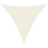 vidaXL Triangular Oxford Fabric Sail Shade 3.5x3.5x4.9 m Cream - Image 4 of 18
