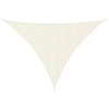 vidaXL Toldo de Vela Triangular de Tela Oxford 4 x 5 x 5 m Crema - Image 5 of 27