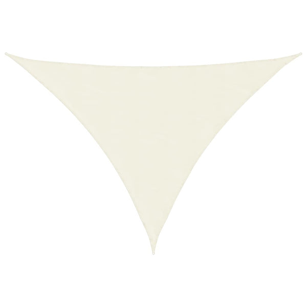 Parasole a Vela Oxford Triangolare 4x5x6,4 m Crema - immagine 2 | SolPatio