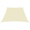 vidaXL Trapezoidal Sail Shade in PU Coated Oxford Fabric 2/4x3 m Cream - Image 1 of 4