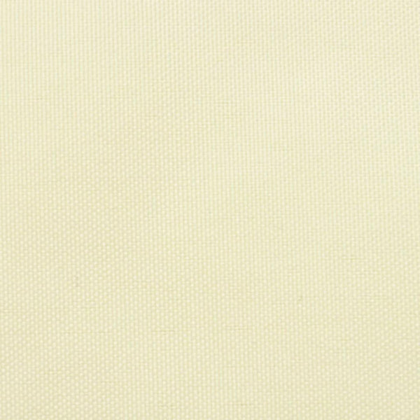 Parasole a Vela Trapezio in Tessuto Oxford Rivestito in PU 2/4x3 m Crema - immagine 2 | SolPatio