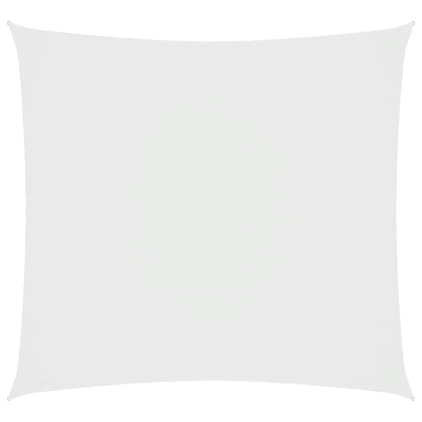 Parasole a Vela Quadrata Tessuto Oxford 7x7 m Bianco - immagine 2 | SolPatio