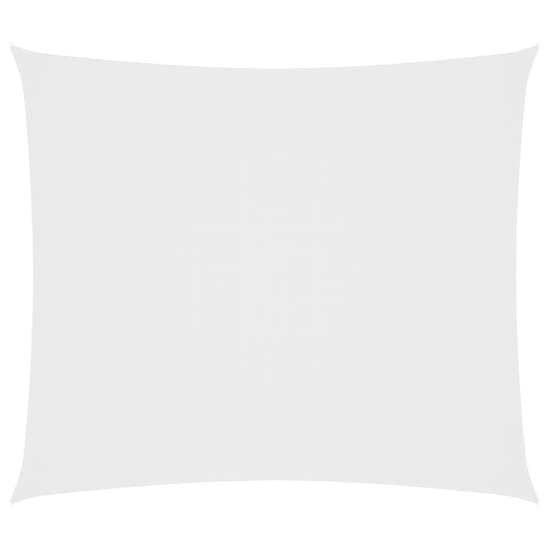 vidaXL Toldo de vela de tela Oxford 2 x 2,5 m Blanco - Image 7 of 36