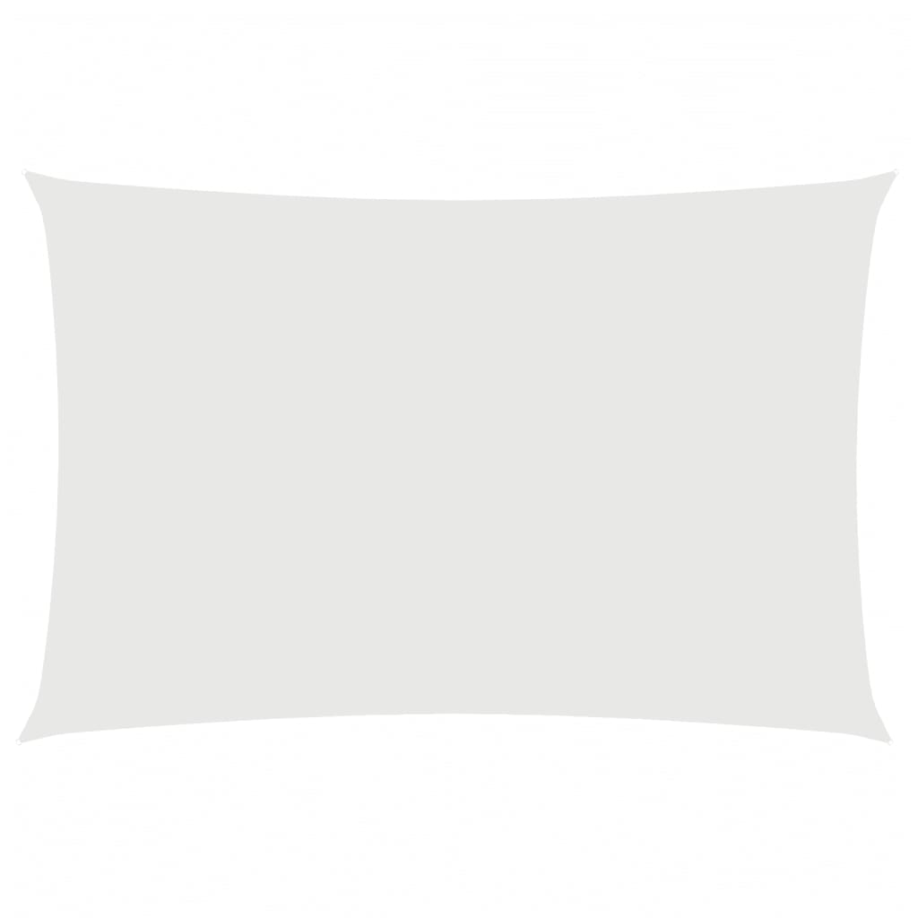 vidaXL Toldo de vela de tela Oxford 2 x 2,5 m Blanco - Image 8 of 36