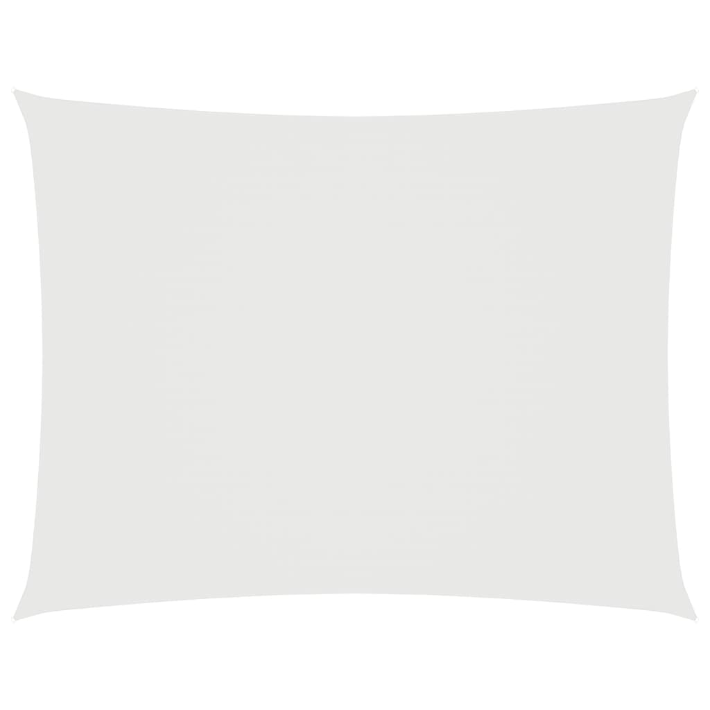 vidaXL Rectangular Oxford Fabric Shade Sail 2x4.5 m White - Image 19 of 99